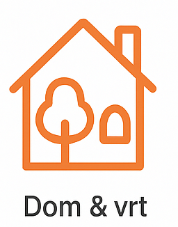 Dom in vrt
