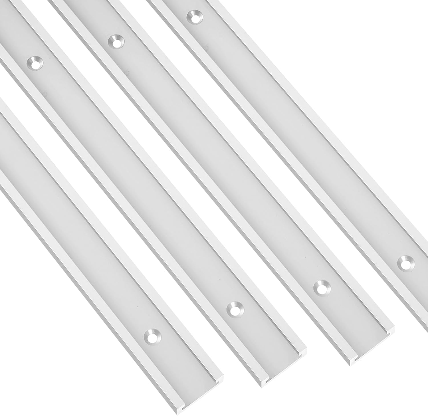 T-vodila za mizarsko uporabo, set 4 kosov, aluminij, 800 mm - 🏠 DOM & VRT - Odprta Skatla