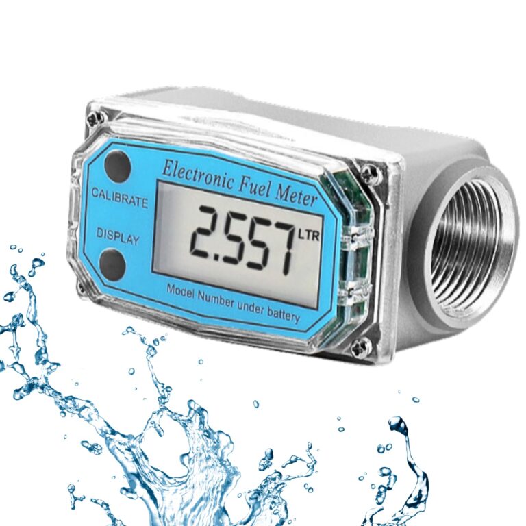 Digitalni merilnik pretoka 1'' NPT za goriva (15-120 L/min) - 🏠 DOM & VRT - Odprta Skatla