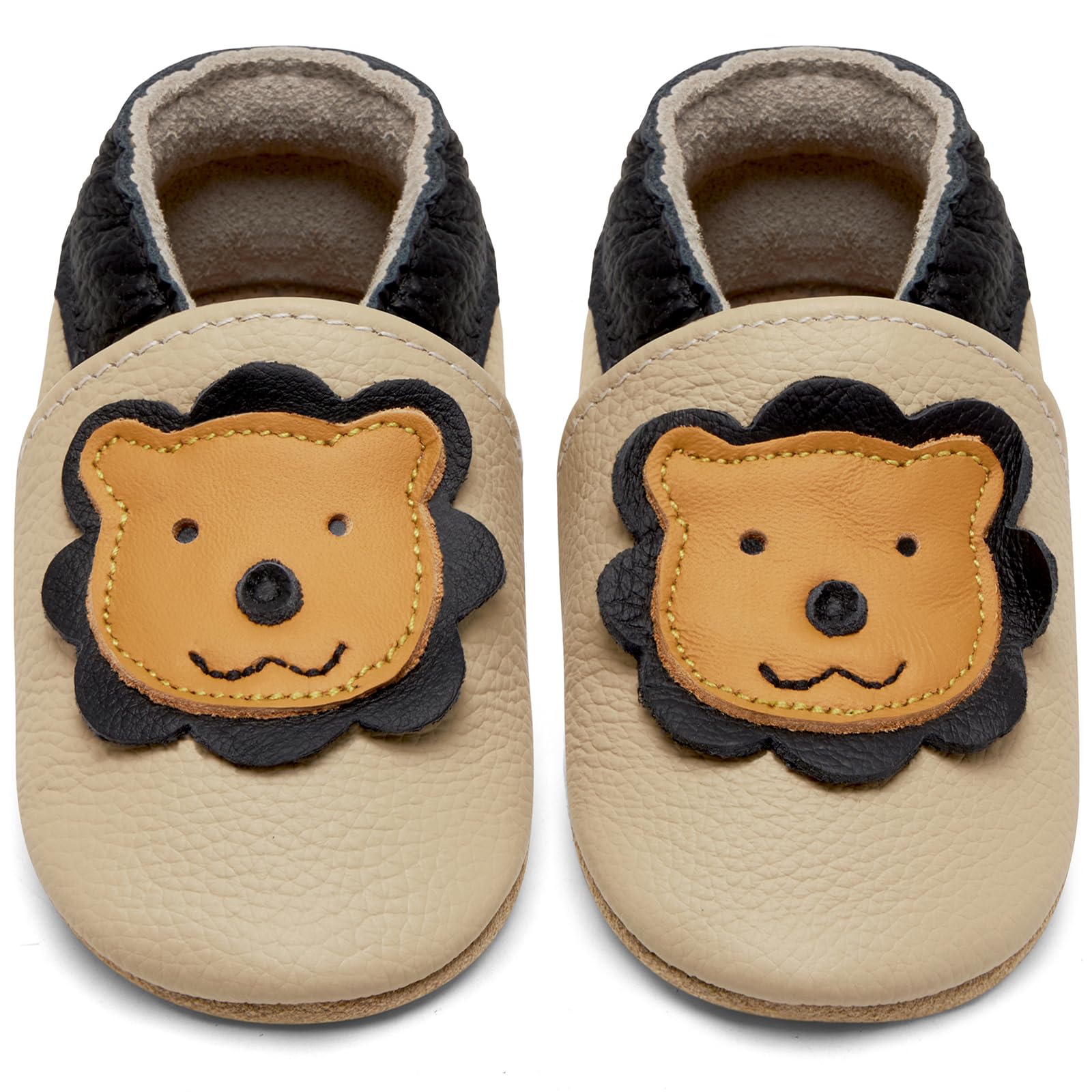 Otroški usnjeni copatki IceUnicorn – Prvi čevlji za dojenčke - 👕 OBLAČILA IN OBUTEV - Odprta Skatla