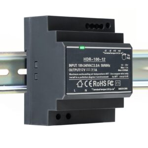 Jadeshay napajalnik DIN 12V DC 7,1A 100W – industrijski pretvornik
