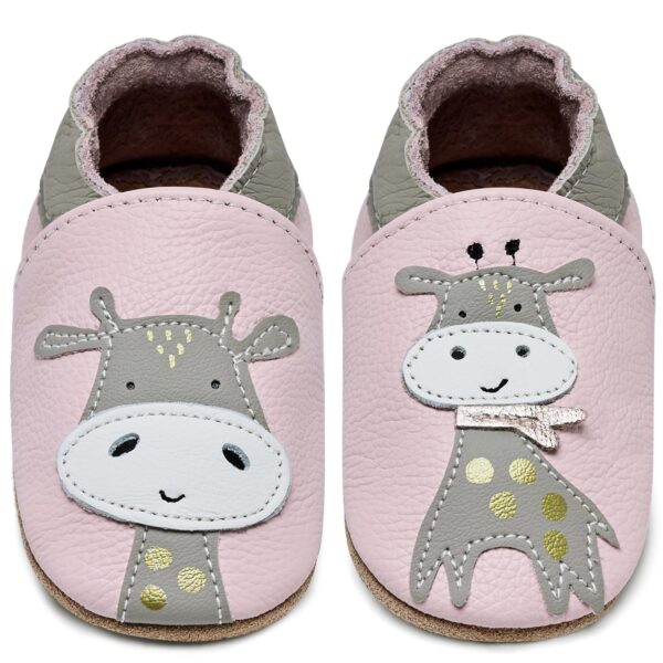 Otroški copatki IceUnicorn Giraffe Pink (18–24 mesecev)