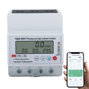 WiFi pametni odklopnik in števec 100A - daljinsko upravljanje in zaščita