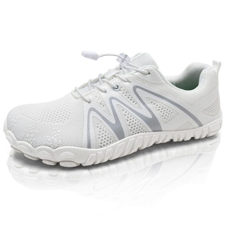 IceUnicorn Unisex Barefoot tekaški čevlji – Wave White 37EU - 👕 OBLAČILA IN OBUTEV - Odprta Skatla