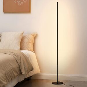 EDISHINE LED stoječa svetilka – dimljiva moderna svetilka za dnevno sobo | 2 kosa