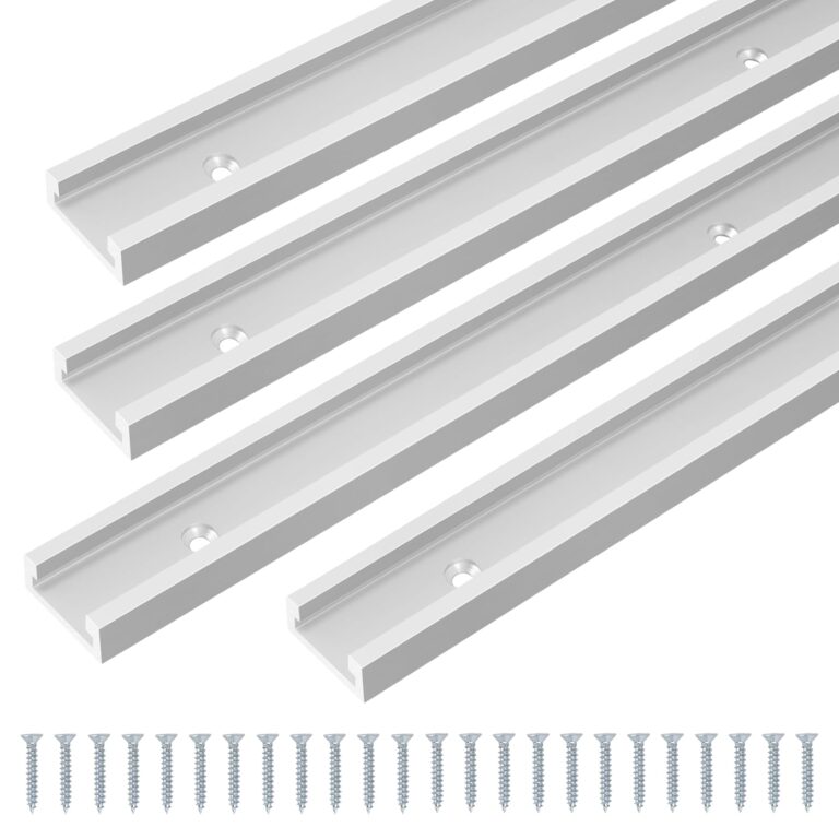 T-vodila za mizarsko uporabo, set 4 kosov, aluminij, 800 mm - 🏠 DOM & VRT - Odprta Skatla