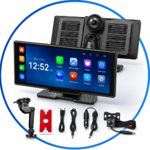 Pametni avto zaslon 10,26″ – Wireless CarPlay & Android Auto + DVR in vzvratna kamera